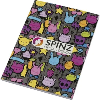 Poznámkový blok A5 s měkkou vazbou Novella Austen – 50 listů - Šedá