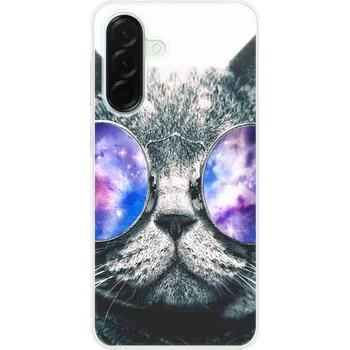 Pouzdro na mobilní telefon Silikonové pouzdro iSaprio - Samsung Galaxy A36 5G - Galaxy Cat (Odolný silikonový kryt, obal, pouzdro iSaprio - Samsung Galaxy A36 5G - Galaxy Cat - skvělá ochrana a pružnost, stylový UV potisk, lehkost, tiskne se v České republice)