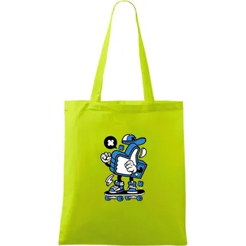 Lajkař - Taška bavlněná - 42 x 38 cm ( Limetková )