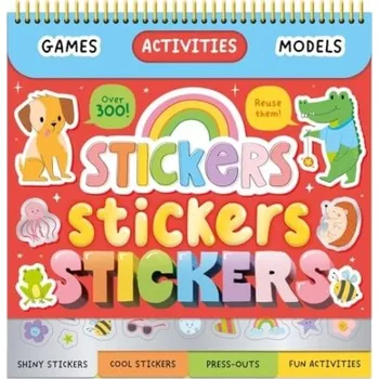 Cizojazyčná kniha Stickers, Stickers, Stickers! - Igloo Books Ltd