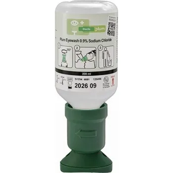 Lékárnička Plum Safety Plum Eyewash 0,9% sodium chloride 200ml roztok pro výplach očí