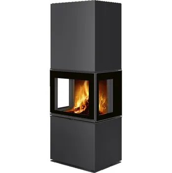 Krbová kamna Kamna krbová akumulační designová Romotop Lera C GH plech
