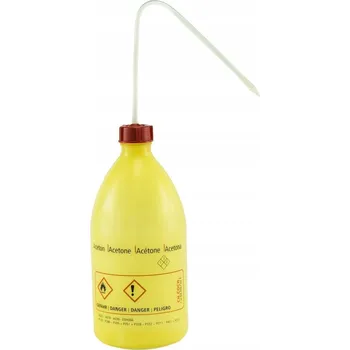 Láhev LDPE Láhev s tryskou 1000 ml s potiskem ACETON