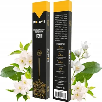 Vonná tyčinka Indické vonné tyčinky Jasmín Bilovit 40 g