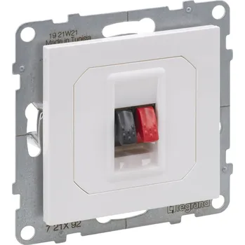 Elektroinstalační materiál LEG SUNO 721192 ZÁSUVKA REPRO BÍLÁ