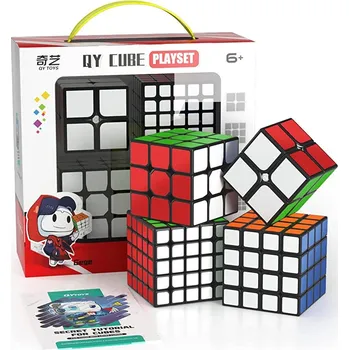 Hlavolam Qiyi Cube Bundle Set 1 - set 4 rubik. kostek