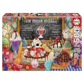 Puzzle EDUCA Puzzle Cukrárna 500 dílků