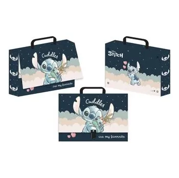 Set školních potřeb Teczka z rączką walizeczka Stitch
