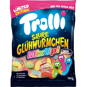 Bonbon Trolli Saure Glühwürmchen MixUp! 150g