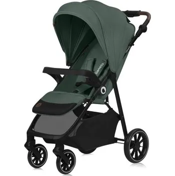 Kočárek Lionelo - Sportovní kočárek EMMA ONE zelená/černá