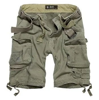 Pánské kraťasy Kraťasy s opaskem SAVAGE vintage ZELENÉ vel.6XL