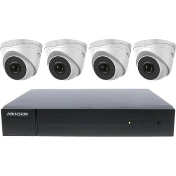Kompletní kamerový systém VAR HIWATCH KIT 4 TURRET KAMER S NVR A HDD 1TB HWK-N4184TH-MH 2408-054