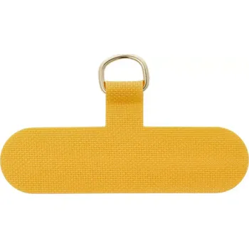 Pouzdro na mobilní telefon Náhradní nylonová destička pod crossbody šňůrku – žlutá (Náhradní nylonová destička pro uchycení crossbody šňůrky na mobil – žlutá)