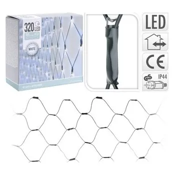 Vánoční dekorace KOOPMAN, 47192 Řetěz svítící SÍŤ, 320 x LED, 300 x 150 cm, barva světla: LED studená bílá