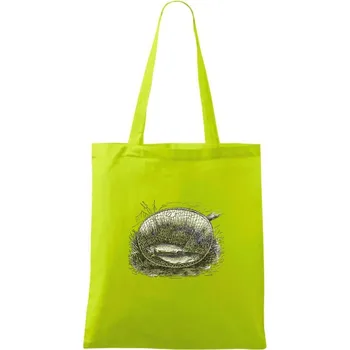 Parádní úlovek - Taška bavlněná - 42 x 38 cm ( Limetková )