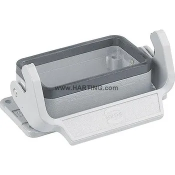 Elektrický konektor AVE KRYT HAN 10B PANELOVÝ S 1 PŘEZKOU 09300100305