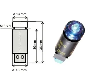 vypínač ELE SIGNÁLKA SMS-95 R 24VAC/DC