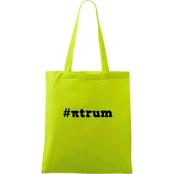 Pít rum - Taška bavlněná - 42 x 38 cm ( Limetková )