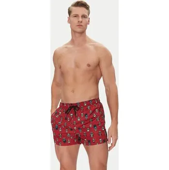 Dámské kraťasy Ysabel Mora Plavecké šortky 90286 Červená Regular Fit M