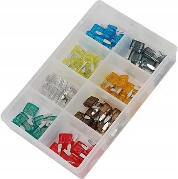 Autopojistky SADA POJISTEK MINI POJISTKY 80 KS