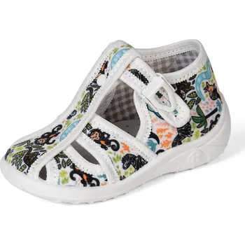 Dívčí bačkory NAZO PPHU Domácí obuv, bačkůrky, přezůvky 024JL Velikost: 21