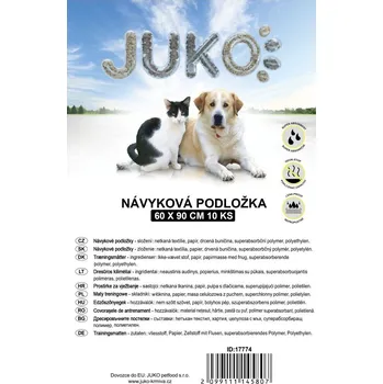 Návyková podložka JUKO 60 x 90 cm, sada 10 ks