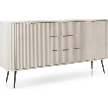 Ložnice Komoda ZOVA KSZ168 - Béžová / Černé nohy