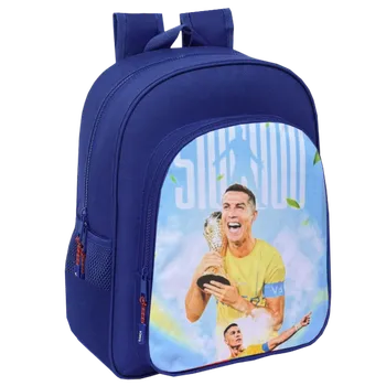 Dětský batoh Numberoplus Dětský fotbalový batoh Al Nassr 2024 - Cristiano Ronaldo