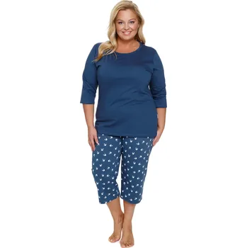 Dámské pyžamo Dámské pyžamo DOCTOR NAP PB.7264 DEEP BLUE XL 0