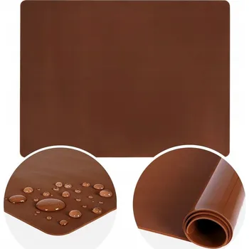 Kuchyňský vál SILIKONOVÝ VÁL PODLOŽKA NA VÁLENÍ TĚSTA NA PIZZU NEPŘILNAVÁ 40X30