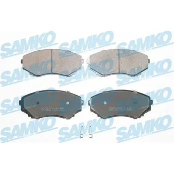 Brzdová destička Sada brzdových destiček, kotoučová brzda SAMKO 5SP570
