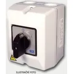 Vačkový spínač SEZ S25 JPD 9551 A6 Y-D 25A 3pól 0-Y-D v krytu