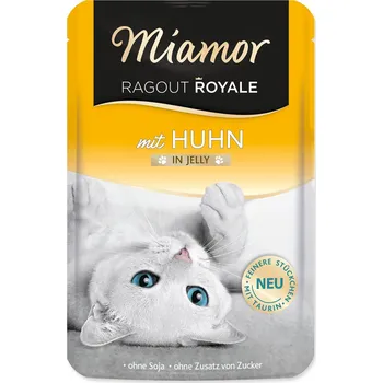 Krmivo pro kočku Kapsička Miamor Ragout Royale Adult kuře v želé 100g
