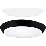 MCLED LED SVÍTIDLO SAFIR 15 15W 3CCT (3000K, 4000K, 6000K) 150ST IP54 S PŘEPÍNÁNÍM VÝKONU 15W 10W 8W A DEKORATIVNÍMI LÍMCI BÍLÝ ČERNÝ ML-411.015.91.0