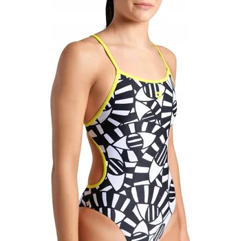 Dámské plavky Plavky Arena Open Your Eyes Swimsuit Lace 36