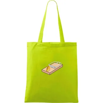 Past na ženicha - Taška bavlněná - 42 x 38 cm ( Limetková )