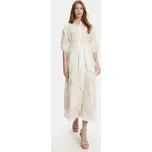 Marella Košilové šaty Nota 2513221252 Bílá Regular Fit 38