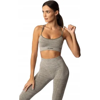 Podprsenka SPAIO Sportovní podprsenka MELANGE khaki XS