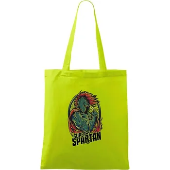 Super Spartan - Taška bavlněná - 42 x 38 cm ( Limetková )