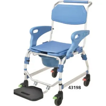 Lékařský nábytek Toaletní křeslo, pojízdné, Smart (Sprchové potreby)