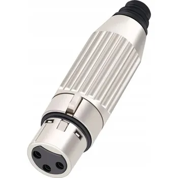 Audio kabel XLR konektor 3pin samice 5432 366J