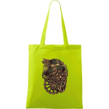 Pan robo nadlesní - Taška bavlněná - 42 x 38 cm ( Limetková )