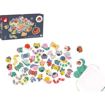 Desková hra Janod Didaktik Vzdělávací hra soustředění a pozorování Hledej a najdi Zahrada