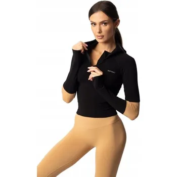 Pánská mikina DVOJITÁ MIKINA SPAIO ADAPT s kapucí ledová káva XS