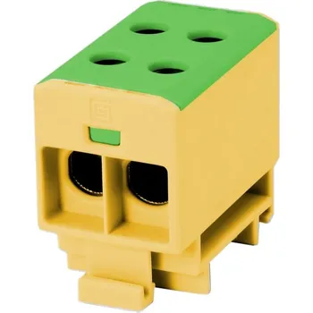 Univerzální řadová svorka MOREK OTL 35-2 2xAl/Cu 2,5-35mm2 1000V žlutozelená MAA2035Y10