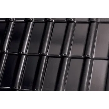 pálená krytina RÖBEN PIEMONT ČERNOHNĚDÁ GLAZURA