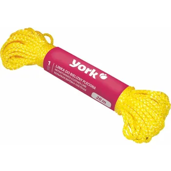 Šňůra na prádlo YORK Proplétaná šňůra na prádlo 20 m