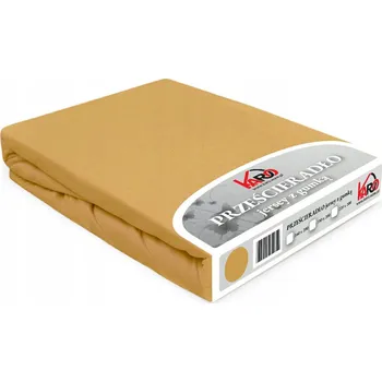 Prostěradlo Prostěradlo jersey s gumou 180x200 hořčicové Constance KARO