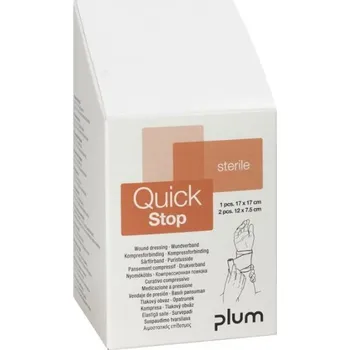 Lékárnička Plum Safety Plum QuickStop sada sterilních kompresních obvazů