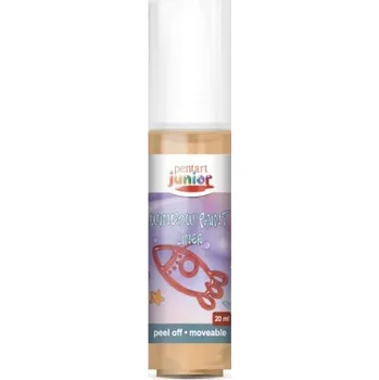 Výtvarná barva Pentart Barva na sklo slupovací PENTART 20 ml ORANŽOVÁ